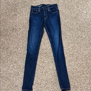 Women's ag jeans 23 high rise Dark Blue Skinny Jeans